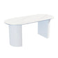 Solid Wood Contemporary Oval Dining Table Marble Top Table for Dining Room Clearhalo ' dining_table' 'Dining Tables & Seating' 'Dining Tables' 'furn' 'furn_dining_table' 'Furniture' 'furniture_dining_table' 'Kitchen & Dining Furniture' 'kitchen&dining_furn' 'kitchen' 'kitchen_dining_table' 1200x1200_6bd7bd90-969a-4bc5-be56-ddc26f1f9ae5