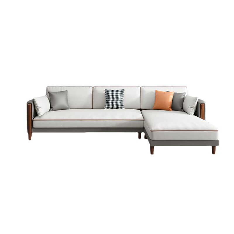 MODERNE 35.43 "H FAUX CHAUX SQUARE SALA SOFA et chaise pour le salon