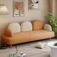 Macaroon Modern Recessed Arm Sofa 3 Seater Curved Sofa for Living Room Clearhalo 'Furniture' 'furniture_sofas' 'kitchen' 'kitchen_sofas' 'Living Room Furniture' 'Sofa' 'sofas' 1200x1200_6bdc5a08-aad1-4f89-a1b1-d46753d7b505