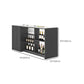 Modern Style Stone Rectangle Bistro Bar Desk Table for Living Room Clearhalo 'Bar Furniture' 'Bar Tables' 'bar_tables' 'furn' 'furn_bar_tables' 'Furniture' 'Kitchen & Dining Furniture' 1200x1200_6bdc96d6-ed84-47f7-afb8-a8155fd7a093