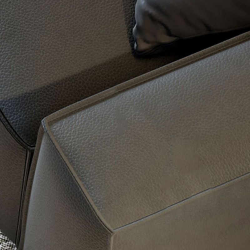 Transitional Modern Stain Resistant Tight Back Sofa 29.53"High Square Arm Sofa, Beige Clearhalo 'furn' 'furn_sofas' 'Furniture' 'furniture_sofas' 'Living Room Furniture' 'Sofa' 'sofas' 1200x1200_6bdd9b1d-58c7-4c65-ab08-77077f14b3fa