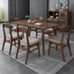 Industrial Kitchen Solid Wood Dining Table Rectangle Dining Table with 4 Legs Clearhalo ' dining_table' 'Dining Tables & Seating' 'Dining Tables' 'furn' 'furn_dining_table' 'Furniture' 'furniture_dining_table' 'Kitchen & Dining Furniture' 'kitchen&dining_furn' 'kitchen' 'kitchen_dining_table' 1200x1200_6be0ba66-a875-4d58-8de7-4f33a8db0851