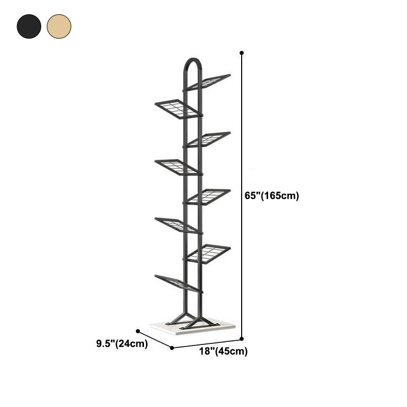 9.49"W Bookshelf Invisible Contemporary Style Bookcase for Office Home