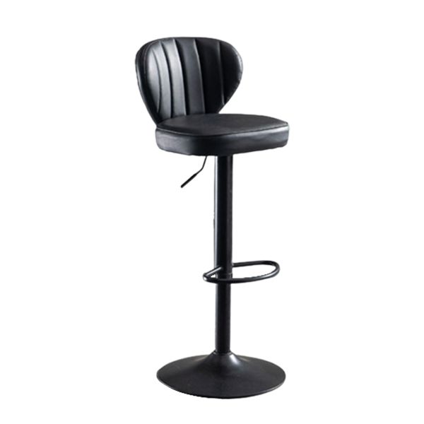 Modern Style Liftable Bar-stool Metal Counter Bar Stool with Metal Legs for Restaurant Clearhalo 'Bar Furniture' 'Bar Stools' 'bar_stools' 'furn' 'furn_bar_stools' 'Furniture' 'Kitchen & Dining Furniture' 1200x1200_6bedca94-5843-4580-ab8b-e88e43eac64f
