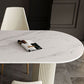 Free Form Sintered Stone Table for Restaurant Luxury White Top Table with Double Pedestal Clearhalo 'Dining Tables & Seating' 'Dining Tables' 'dining_table' 'Furniture' 'furniture_dining_table' 'Kitchen & Dining Furniture' 'kitchen' 'kitchen_dining_table' 1200x1200_6beeea94-b97a-4d8d-877d-715b4df55f51