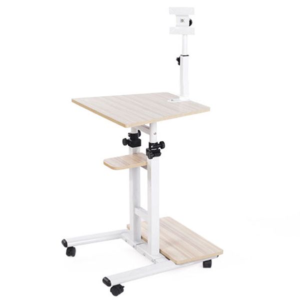 Moderne kunstmatige houten bureau Home Writing Desk met Caster Wheels 21.2 "L X 22.4" W