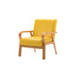 Arm Chair 25.19" L x 25.98" W x 29.52" H Solid Wood Frame Accent Armchair Clearhalo 'Accent Chairs' 'accent_chairs' 'Chairs & Seating' 'furn' 'furn_accent_chairs' 'Furniture' 'Living Room Furniture' 1200x1200_6bf24961-4afb-4c2b-8d9b-581ed3e93410