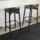Scandinavian Solid Wood Bar Stool Living Room Faux Leather Counter Stools Clearhalo 'Bar Furniture' 'Bar Stools' 'bar_stools' 'furn' 'furn_bar_stools' 'Furniture' 'Kitchen & Dining Furniture' 1200x1200_6bf3ed66-9eb9-4840-a16d-cc31bb9dec57