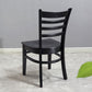 Traditional Wood Dining Side Chair 16.5'' Wide Ladder Back Chair for Home Use Clearhalo ' kitchen&dining_furn' 'Dining Chairs' 'Dining Tables & Seating' 'dining_chair' 'furn' 'furn_dining_chair' 'Furniture' 'furniture_dining_chair' 'Kitchen & Dining Furniture' 'kitchen' 1200x1200_6bf5744e-895d-487a-9452-821a8a9e2fa9