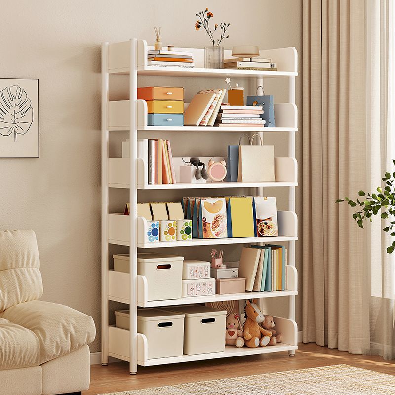 Engineered Wood Bookshelf Standard Open Back Scandinavian Bookcase Clearhalo 'Bookcases' 'furn' 'furn_bookcases' 'Furniture' 'Office Furniture' 1200x1200_6bf7dc6b-27bc-4acc-8349-5897dd77611c