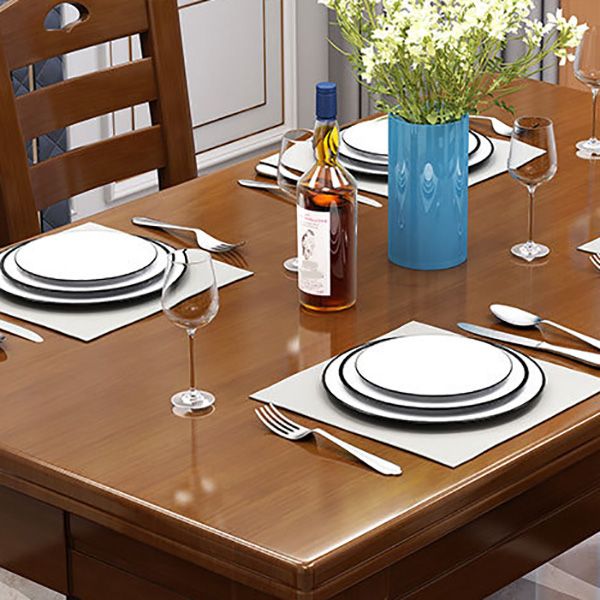 Vaste houten eettafel 4 benen eetkamer tafel voor keuken