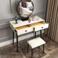 29.5" Height White Wooden Top Make-up Vanity with Drawer for Bedroom
