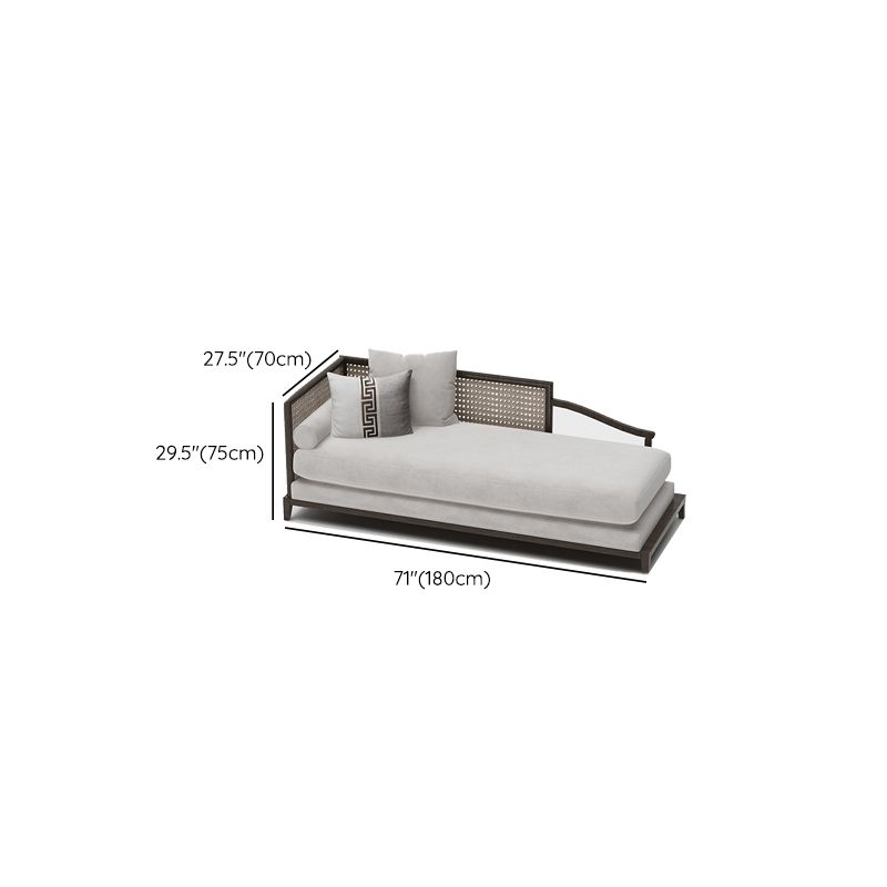 Traditional Living Room Chaise Solid Wood Chaise Lounge with Upholstered Clearhalo 'Chairs & Seating' 'Chaise Lounge' 'chaise_lounge' 'furn' 'furn_chaise_lounge' 'Furniture' 'Living Room Furniture' 1200x1200_6bff11af-6816-4daf-a58e-5d647b14f92d
