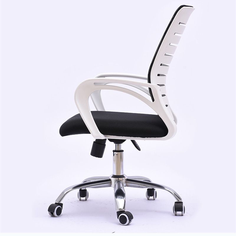 Black Mesh Office Chair Plastic Frame Desk Chair with Wheels Clearhalo 'furn' 'furn_office_chair' 'Furniture' 'Office Chairs' 'Office Furniture' 'office_chair' 1200x1200_6c021595-a2b0-4bcc-9173-5d915f061479