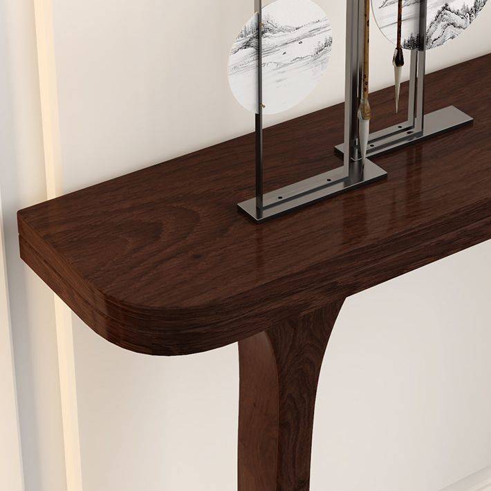 Tavolo da console moderna larga della metà secolo