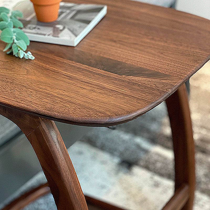 Scandinavian Rectangular Sofa Side Table C Shape Wood End Table Clearhalo 'Coffee & Accent Tables' 'End & Side Tables' 'end_side_tables' 'furn' 'furn_end_side_tables' 'Furniture' 'Living Room Furniture' 1200x1200_6c072d6a-5e6b-4700-9670-87658052a50b