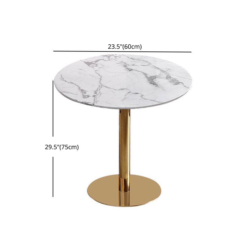Modern 1/3/5 Pieces Dining Set Faux Marble Dining Table for Home Use Clearhalo 'Dining Room Sets' 'Dining Tables & Seating' 'dining_room_set' 'furn' 'furn_dining_room_set' 'Furniture' 'furniture_dining_room_set' 'Kitchen & Dining Furniture' 'kitchen&dining_furn' 'kitchen' 1200x1200_6c0c5738-f64a-41f8-83d8-8a13ea783b18