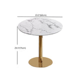 Modern 1/3/5 Pieces Dining Set Faux Marble Dining Table for Home Use Clearhalo 'Dining Room Sets' 'Dining Tables & Seating' 'dining_room_set' 'furn' 'furn_dining_room_set' 'Furniture' 'furniture_dining_room_set' 'Kitchen & Dining Furniture' 'kitchen&dining_furn' 'kitchen' 1200x1200_6c0c5738-f64a-41f8-83d8-8a13ea783b18