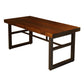 Industrial Style Solid Wood Dining Table Brown Rectangle Table with Trestle Base for Dinning Room Clearhalo ' dining_table' 'Dining Tables & Seating' 'Dining Tables' 'furn' 'furn_dining_table' 'Furniture' 'furniture_dining_table' 'Kitchen & Dining Furniture' 'kitchen&dining_furn' 'kitchen' 'kitchen_dining_table' 1200x1200_6c0f4177-a2d3-417c-9ac7-63b24e8ec3b0