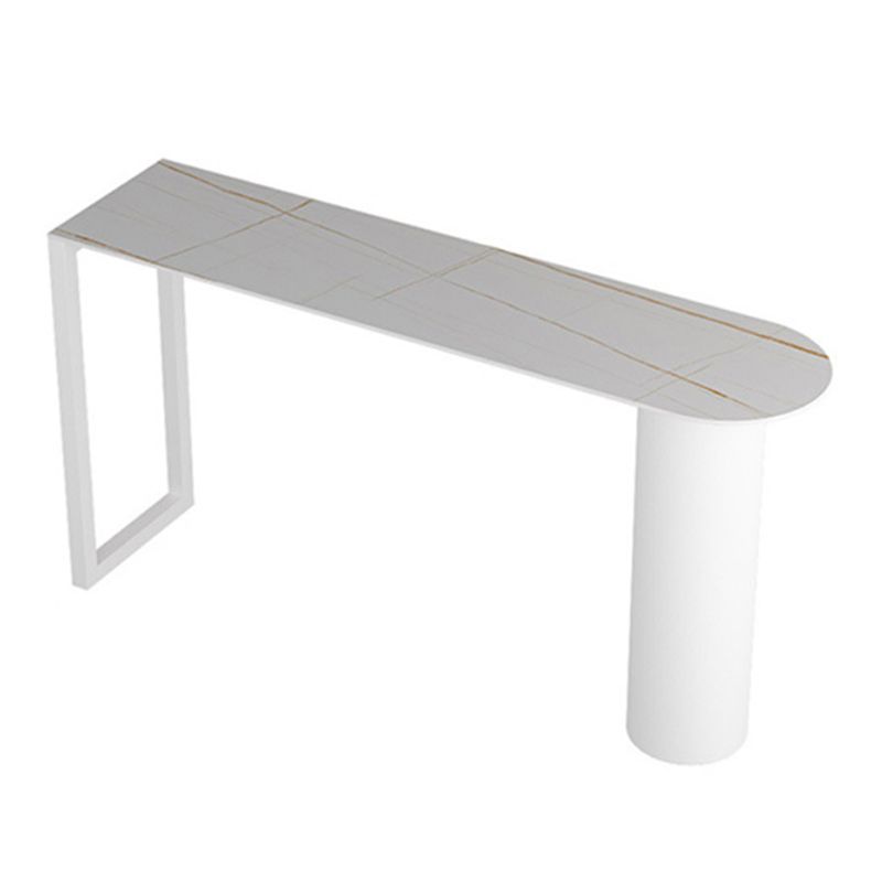 Glam Pub Height Dining Table Stone Top Pub Table for Patio Use Clearhalo 'Bar Furniture' 'Bar Tables' 'bar_tables' 'furn' 'furn_bar_tables' 'Furniture' 'Kitchen & Dining Furniture' 1200x1200_6c1239d7-2b03-479d-8065-f2fdcd2e08af