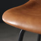 Contemporary Matte Finish PU Leather Barstool Footrest Restaurant Stool Clearhalo 'Bar Furniture' 'Bar Stools' 'bar_stools' 'furn' 'furn_bar_stools' 'Furniture' 'furniture_bar_stools' 'Kitchen & Dining Furniture' 1200x1200_6c156e06-e675-43f7-8004-b56485045030