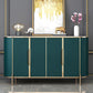 Slate Home Sideboard Glam Style Oval Top Side Board with Door Clearhalo 'buffet_sideboard' 'Buffets & Sideboards' 'furn' 'furn_buffet_sideboard' 'Furniture' 'Kitchen & Dining Furniture' 1200x1200_6c18ee29-b595-48c8-b07d-53b10029674f