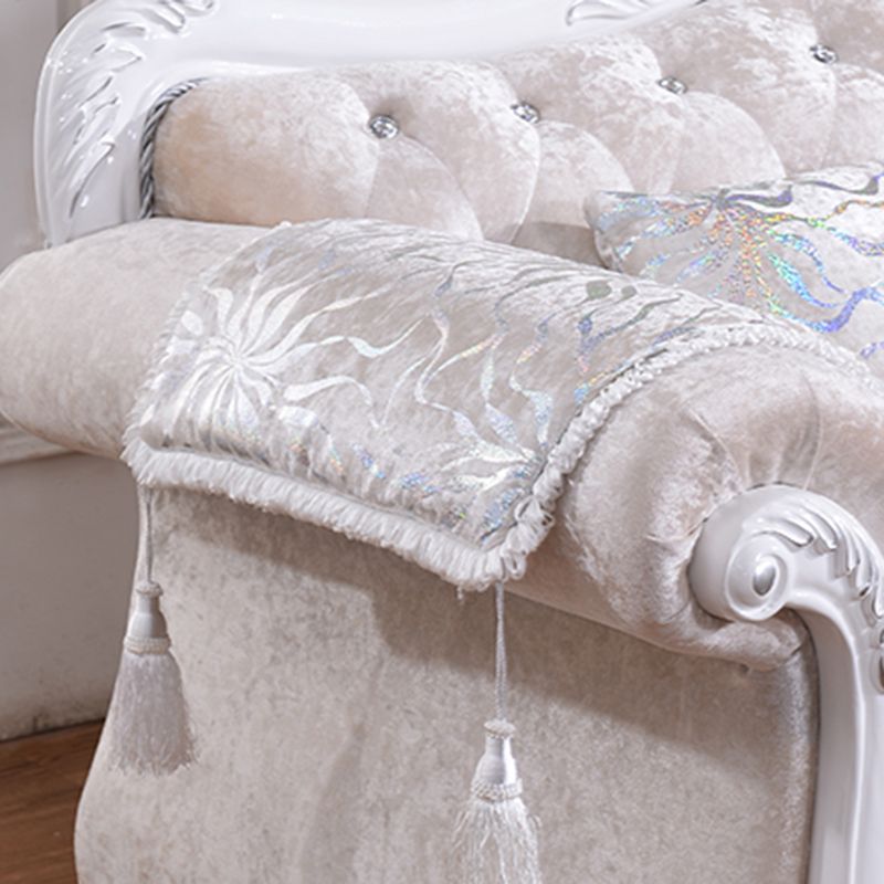 Traditional Velvet Couch Three Cushion Seat Settee with Rolled Arms Clearhalo 'furn' 'furn_sofas' 'Furniture' 'furniture_sofas' 'Living Room Furniture' 'Sofa' 'sofas' 1200x1200_6c1959c9-a4d6-4eac-8f60-ec84698615ac