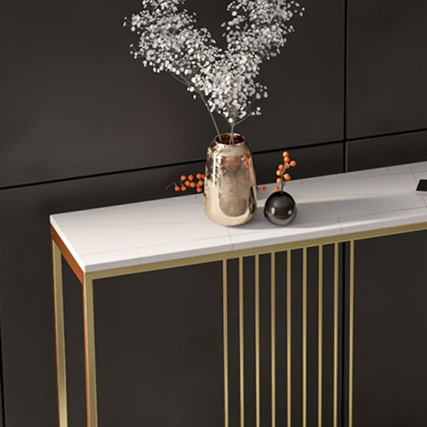 Modern Console Accent Table Antique Finish Console Sofa Table Clearhalo 'Console Tables' 'console_tables' 'Entry & Mudroom Furniture' 'furn' 'furn_console_tables' 'Furniture' 1200x1200_6c1a539e-a826-4212-804d-a2c13d9e02de