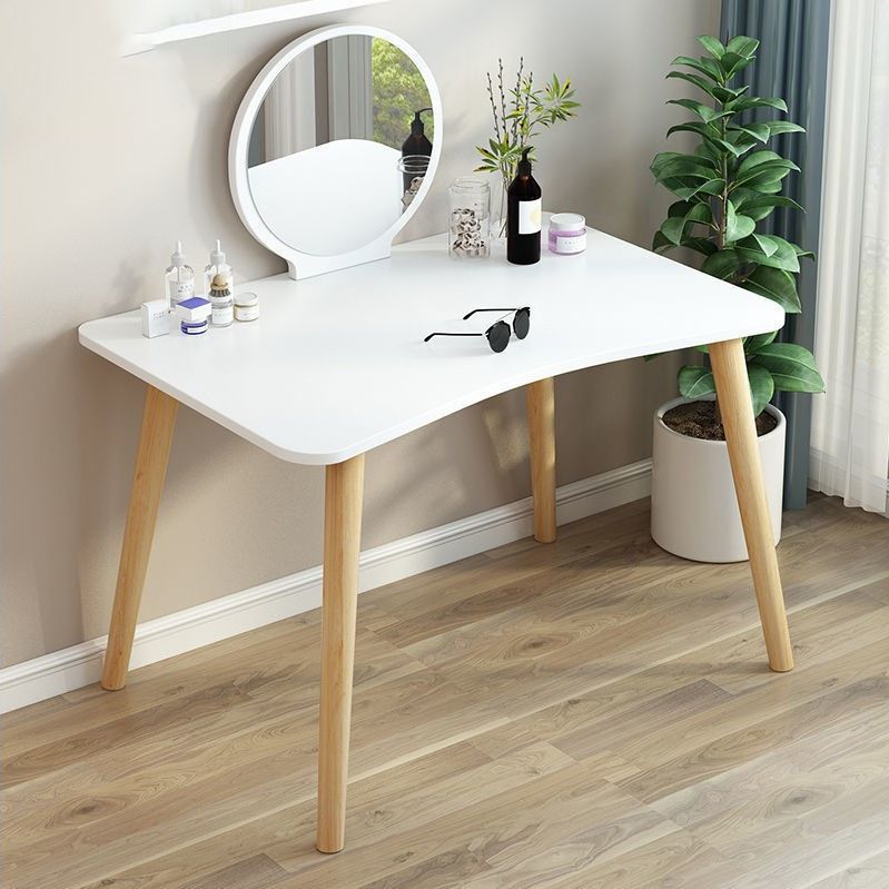 Scandinavo da 15,74 "da toeletta in legno largo vanità per trucco a specchio