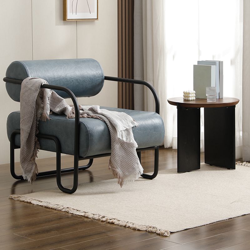 31.50 "de ancho silla de sofá de estilo contemporáneo con la silla de brazo con respaldo fijo