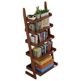 Modern Ladder Shelf Bookcase Rubberwood Bookshelf for Living Room Clearhalo 'Bookcases' 'furn' 'furn_bookcases' 'Furniture' 'Office Furniture' 1200x1200_6c23887c-80af-4e68-adcc-9454de4663be
