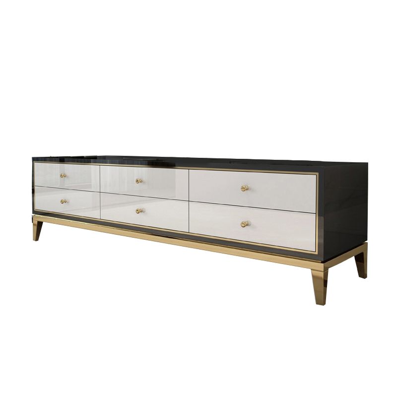 Glam Glam TV Media Console TV Occentato con cassetti