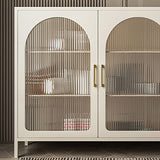 Gabinetto del salotto del soggiorno in ferro mobile moderno server moderno con porta di vetro e conservazione