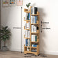 Scandinavian Manufactured Wood Geometric Bookshelf Vertical Open Bookshelf Clearhalo 'Bookcases' 'Furniture' 'furniture_bookcases' 'kitchen' 'kitchen_bookcases' 'Living Room Furniture' 'Office Furniture' 1200x1200_6c250f25-49ae-4c9a-913c-54bc9efd5700