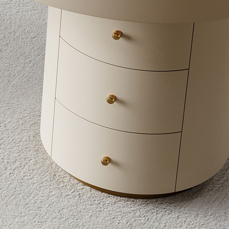 Desk di Office Stone Modern Stone Desk a forma irregolare con 2 gambe per ufficio