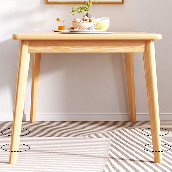Industrial Rectangle MDF Dining Table Standard Kitchen Dining Table with 4 Legs Clearhalo ' dining_table' 'Dining Tables & Seating' 'Dining Tables' 'furn' 'furn_dining_table' 'Furniture' 'furniture_dining_table' 'Kitchen & Dining Furniture' 'kitchen&dining_furn' 'kitchen' 'kitchen_dining_table' 1200x1200_6c2e780a-c897-4fa7-8464-26c84dd0e884