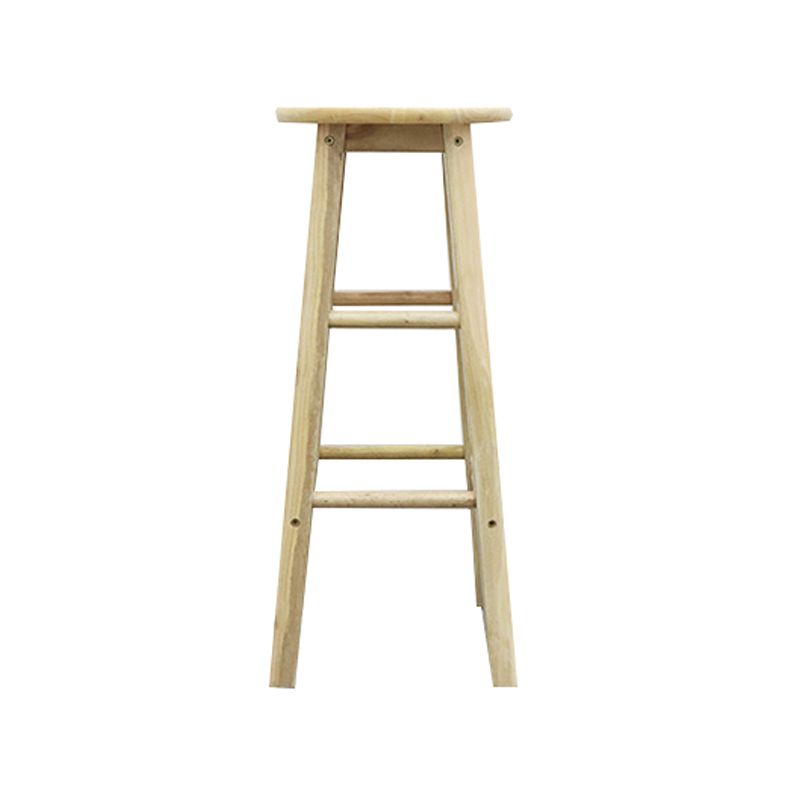 Modern Armless Non Foldable Counter Stool Wood Household Bar Stool with Pedal Clearhalo 'Bar Furniture' 'Bar Stools' 'bar_stools' 'furn' 'furn_bar_stools' 'furniture_bar_stools' 'Kitchen & Dining Furniture' 'kitchen&dining_furn' 'kitchen' 'kitchen_furn' Furniture' 1200x1200_6c305796-0407-46e5-b790-9a4ce8aafead