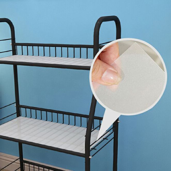 Industrial Style Steel Bookshelf Open Shelf Bookcase with Caster Wheels Clearhalo 'Bookcases' 'furn' 'furn_bookcases' 'Furniture' 'furniture_bookcases' 'kitchen' 'kitchen_bookcases' 'Living Room Furniture' 'Office Furniture' 1200x1200_6c321750-2b15-44f4-97f7-ae937b35ce5c