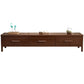 Modern Rubberwood TV Stand Enclosed Storage TV Media Stand with Drawers for Living Room Clearhalo 'furn' 'furn_tv_stands_entertainment_centers' 'Furniture' 'Living Room Furniture' 'TV Stands & Entertainment Centers' 'TV Stands & Media Storage Furniture' 'tv_stands_entertainment_centers' 1200x1200_6c3888b6-2759-47ee-9bd0-774c98adf9f8