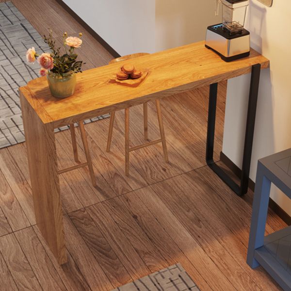 Solid Wood Modern Table and Stool Set 1/2/3 Pieces Pub Dining Set Clearhalo 'Bar Furniture' 'furn' 'furn_home_bar_bar_sets' 'Furniture' 'Home Bars & Bar Sets' 'home_bar_bar_sets' 'Kitchen & Dining Furniture' 1200x1200_6c38d258-a4de-4d49-833d-a496904ca810