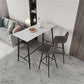 Rectangle Bar Table Contemporary Bar Table with Trestle Base,47.24"W x 23.62"L x 41.34"H Clearhalo 'Bar Furniture' 'Bar Tables' 'bar_tables' 'Furniture' 'furniture_bar_tables' 'Kitchen & Dining Furniture' 1200x1200_6c3cce89-a8c1-4a94-9817-428325f96345