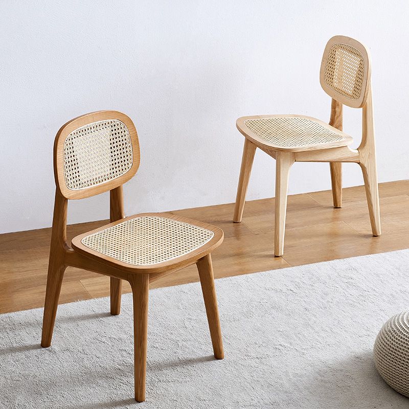 Open Back Side Chair Scandinavian Design Wood Dining Room Chairs Clearhalo 'Dining Chairs' 'Dining Tables & Seating' 'dining_chair' 'furn' 'furn_dining_chair' 'Furniture' 'Kitchen & Dining Furniture' 1200x1200_6c3d5906-4b3d-48ce-8c19-4d58058fb219