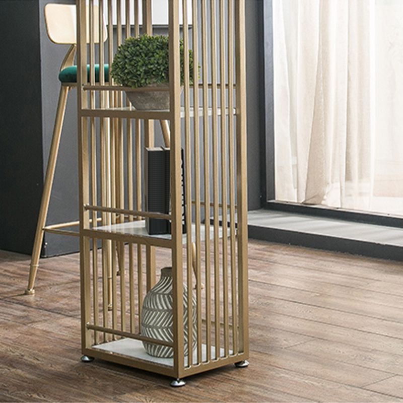 Table de bar rectangulaire de style moderne, table stockable pour le salon