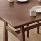 Modern Solid Wood Standard Dining Set Rectangle Shape Kitchen Dining Set with 4 Legs Table Clearhalo 'Dining Room Sets' 'Dining Tables & Seating' 'dining_room_set' 'Furniture' 'furniture_dining_room_set' 'Kitchen & Dining Furniture' 'kitchen&dining_furn' 'kitchen' 1200x1200_6c416eb0-308c-4ac2-9132-3bde7e520173