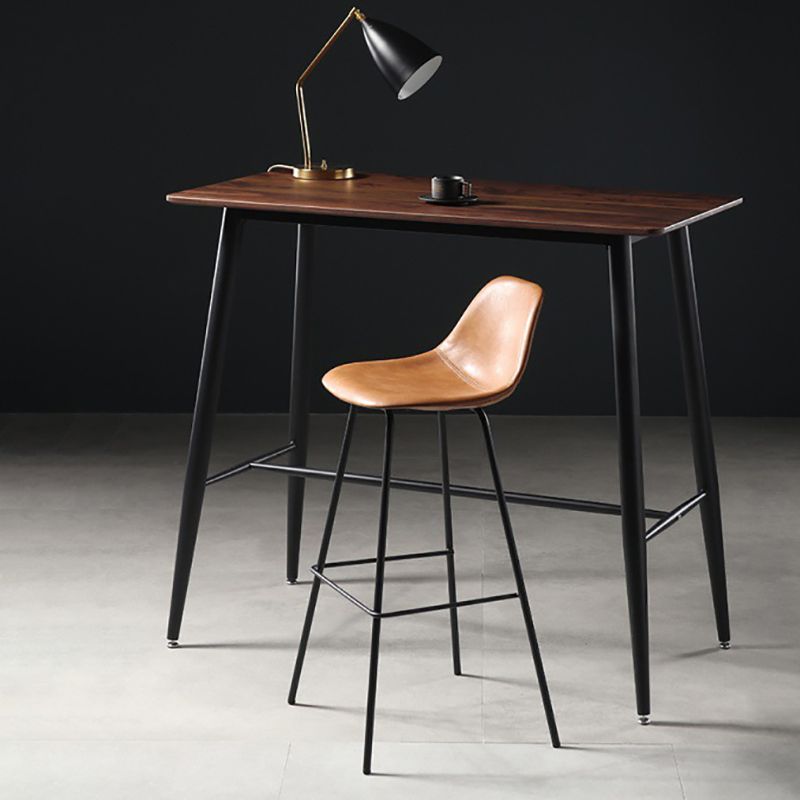 Contemporary Modern Metal Indoor Armless Stool Low Back Bar Stool Clearhalo 'Bar Furniture' 'Bar Stools' 'bar_stools' 'furn' 'furn_bar_stools' 'furniture_bar_stools' 'Kitchen & Dining Furniture' 'kitchen&dining_furn' 'kitchen' 'kitchen_furn' Furniture' 1200x1200_6c45f968-5c88-461d-853c-c151c56257a2