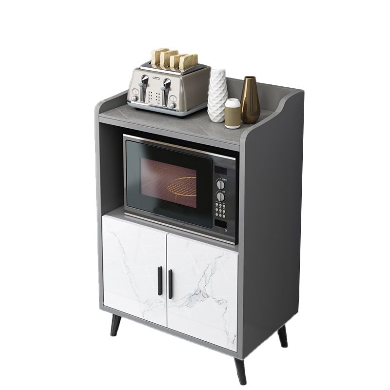 Server da pranzo per la casa in pietra in pietra in finto legno in legno con armadi