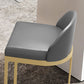 Faux Leather Dining Stool Bucket Bar Stool with Gold Metal Base Clearhalo 'Bar Furniture' 'Bar Stools' 'bar_stools' 'furn' 'furn_bar_stools' 'Furniture' 'Kitchen & Dining Furniture' 1200x1200_6c4e2e67-4e93-420a-85d6-156b08d6d3e6