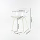 Glam Style Transparent Acrylic Arm Chair Multicolor Dining Arm Chair for Home Clearhalo ' kitchen&dining_furn' 'Dining Chairs' 'Dining Tables & Seating' 'dining_chair' 'Furniture' 'furniture_dining_chair' 'Kitchen & Dining Furniture' 'kitchen' 1200x1200_6c50313a-be3b-4342-81c2-2276fdf951e2
