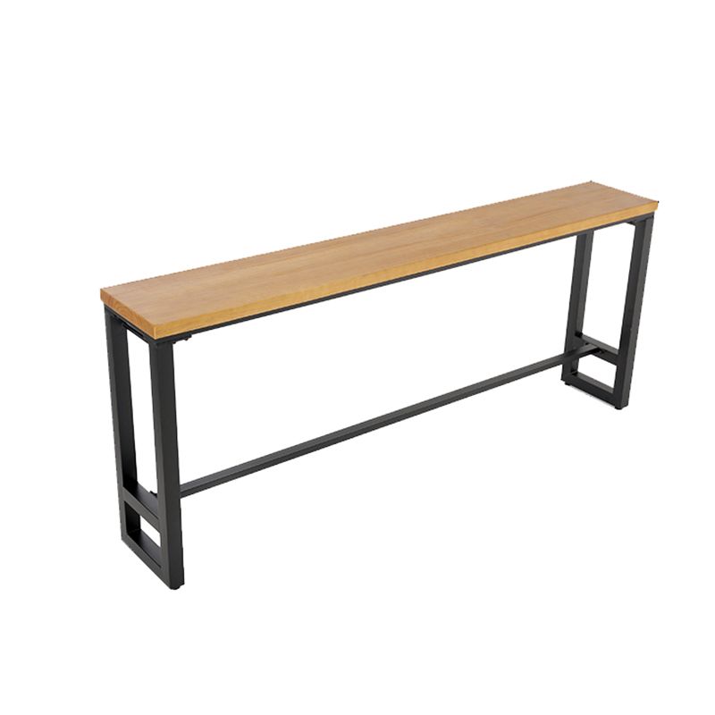 Set da pranzo da pub in legno massello stile industriale Set da pub rettangolare da 1/2/9 pezzi per la casa