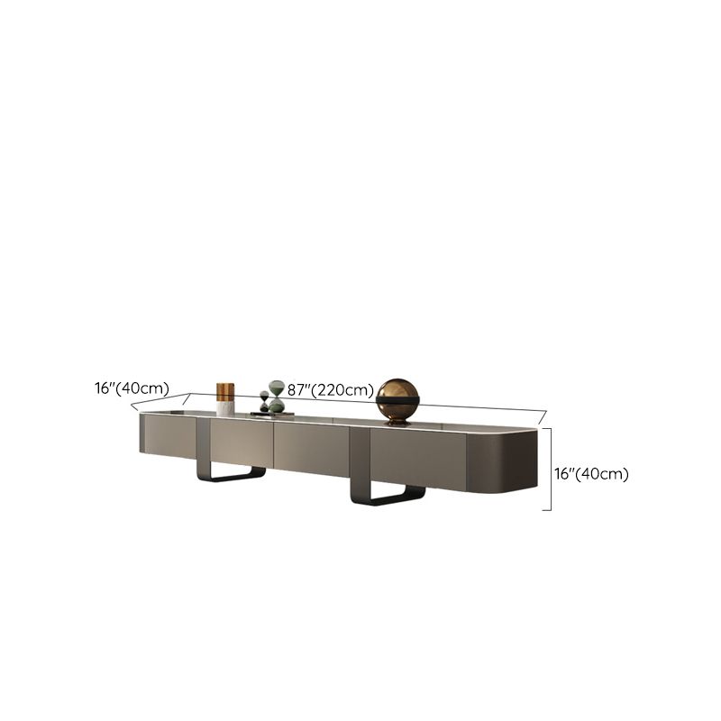 Contemporary Media Console TV Stand Stone TV Stand with Drawers Clearhalo 'furn' 'furn_tv_stands_entertainment_centers' 'Furniture' 'Living Room Furniture' 'TV Stands & Entertainment Centers' 'TV Stands & Media Storage Furniture' 'tv_stands_entertainment_centers' 1200x1200_6c599655-e1f6-4c08-8e3d-85aaec5592d4